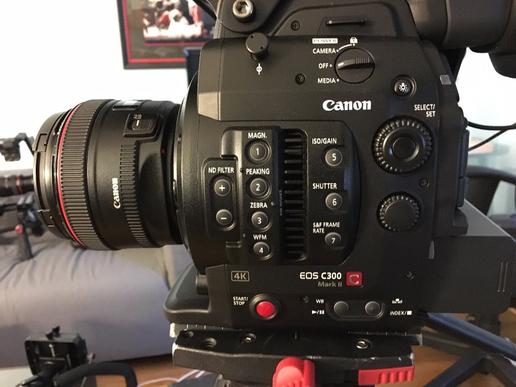 Canon C300 Mark II camera for ASL