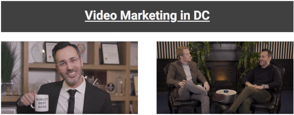 DC video marketing