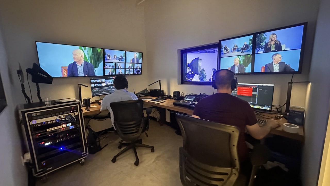 Control Room at ASL studios perfect for live streams