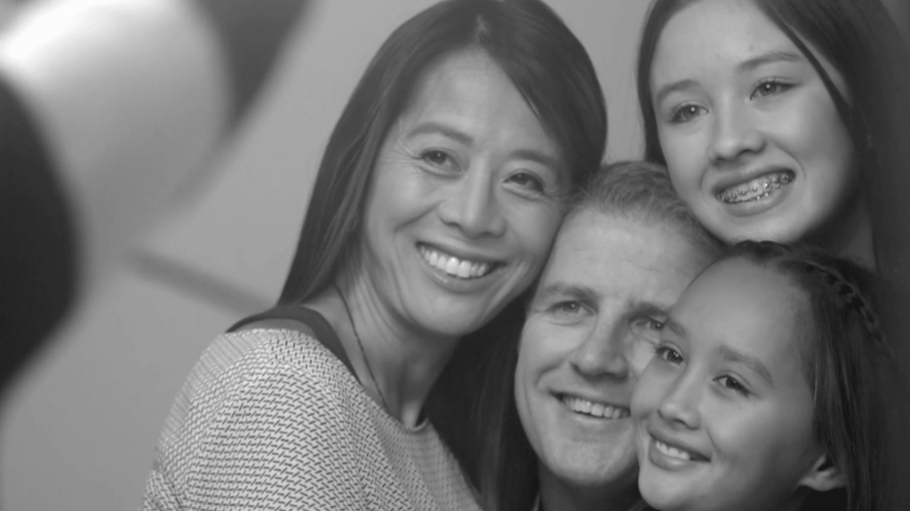 family in black and white for lincoln financial by asl productions