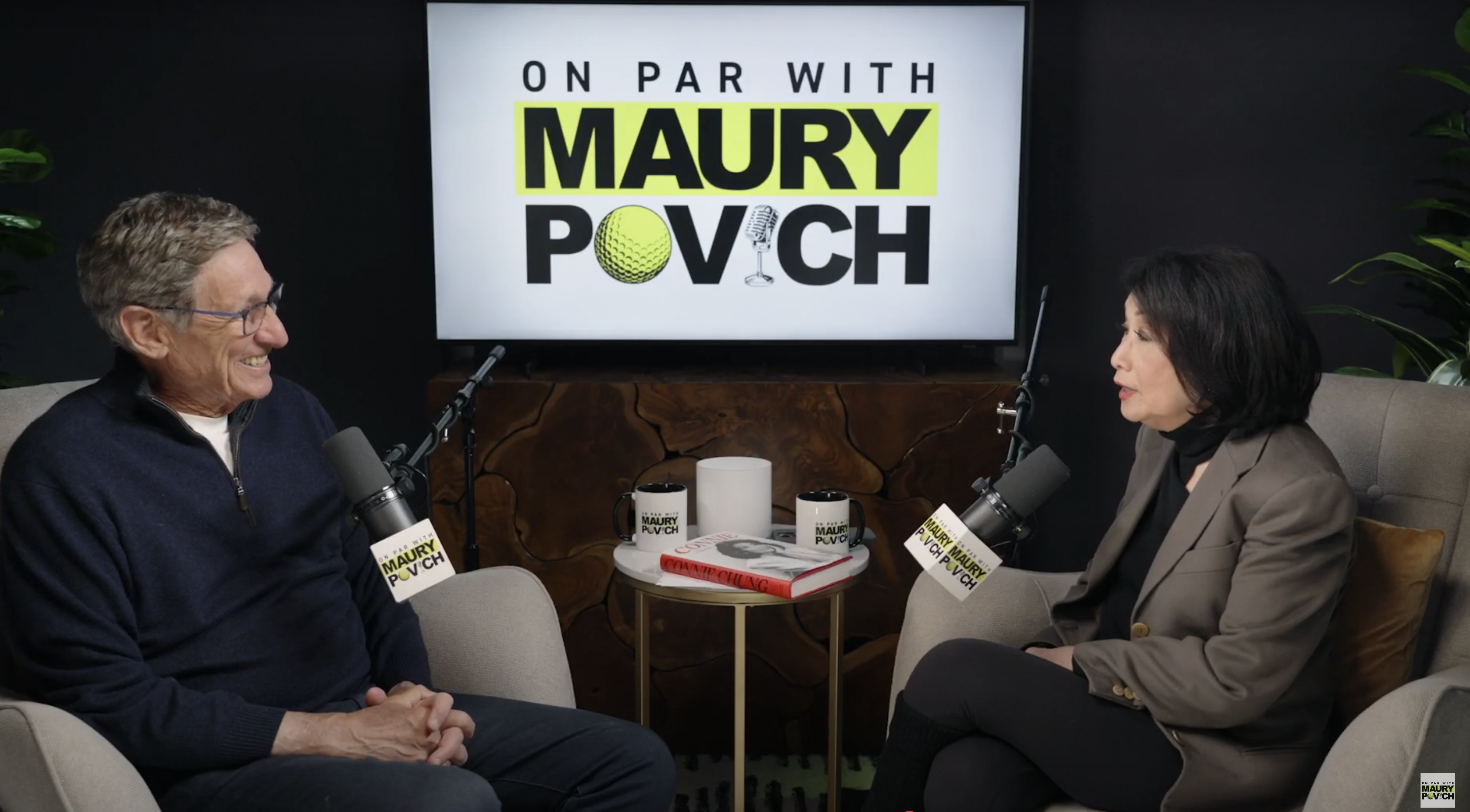 4k video podcast for talk show host maury povitch at asl studios in new york city