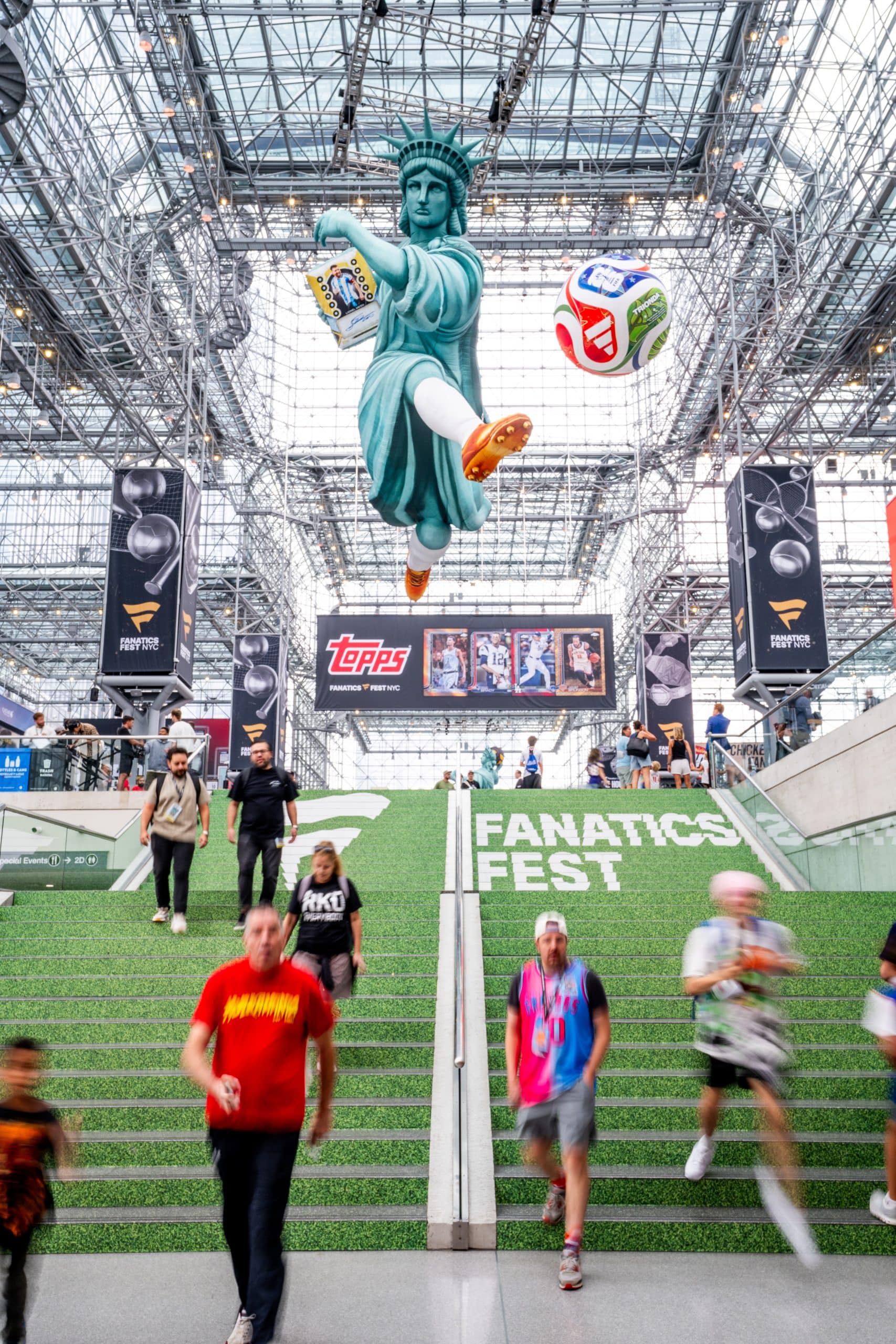 PLACEHOLDER - swap for a hero photo of the TikTok Shop Collectibles booth at Fanatics Fest 2026